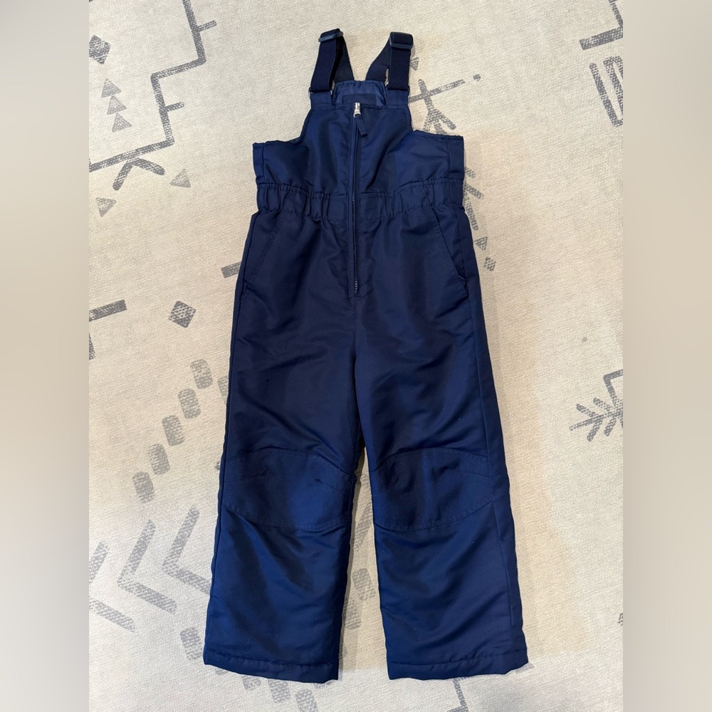 Faded Glory Navy Kids Snow Overalls